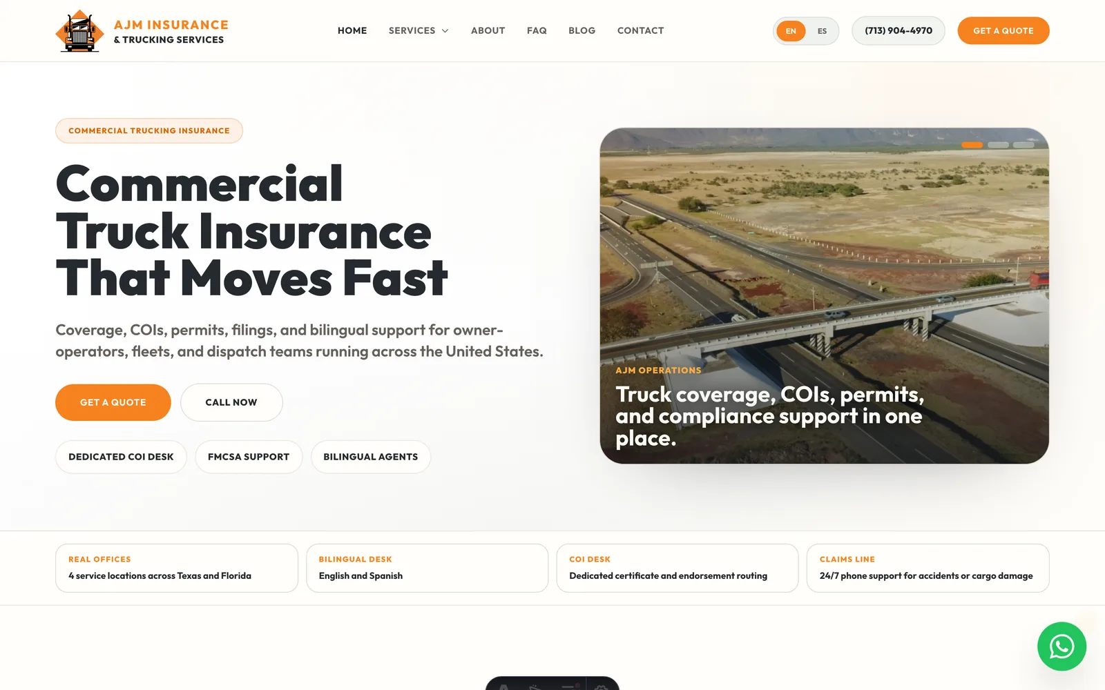 AJM Insurance & Trucking Services
